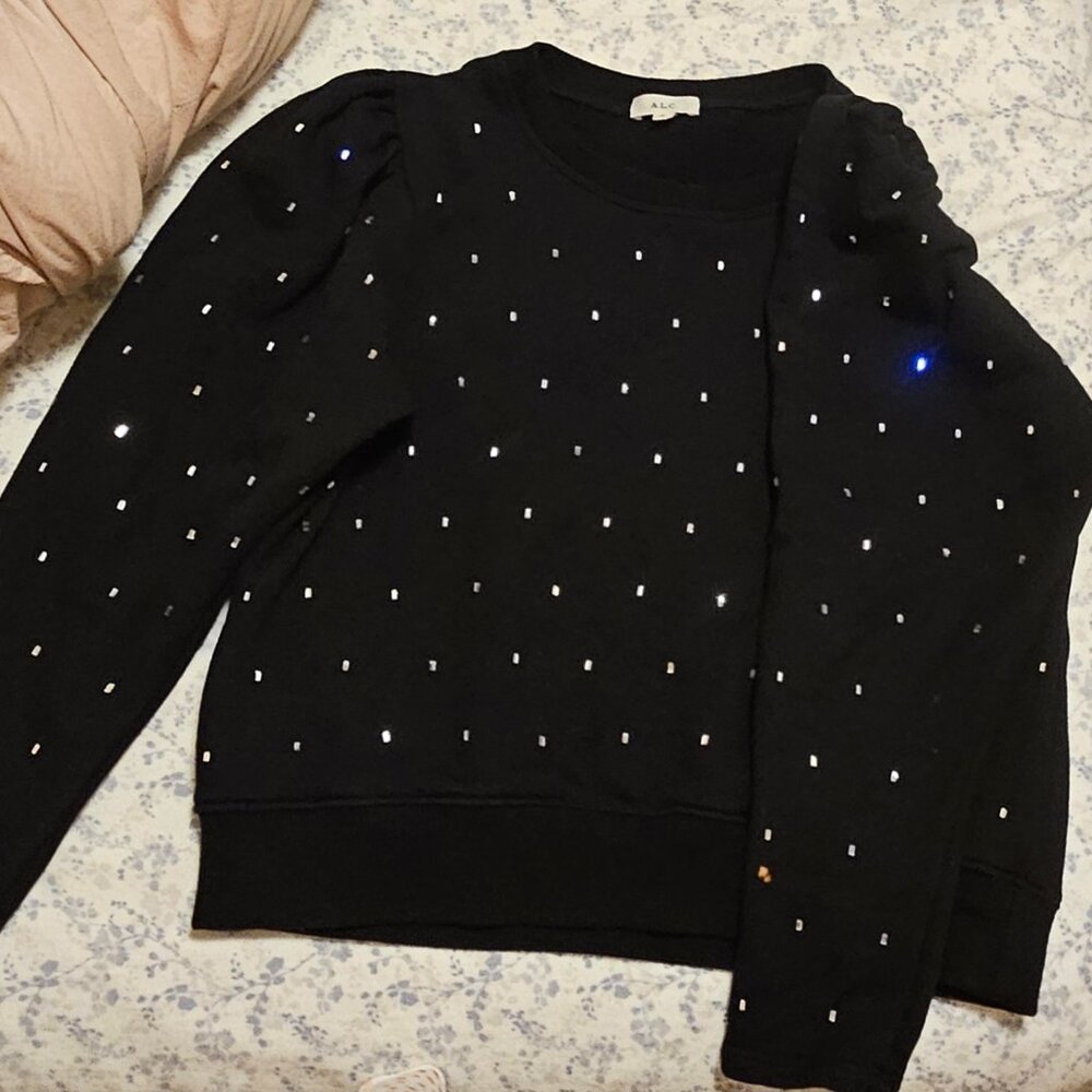 A.L.C BLACK SWEATER